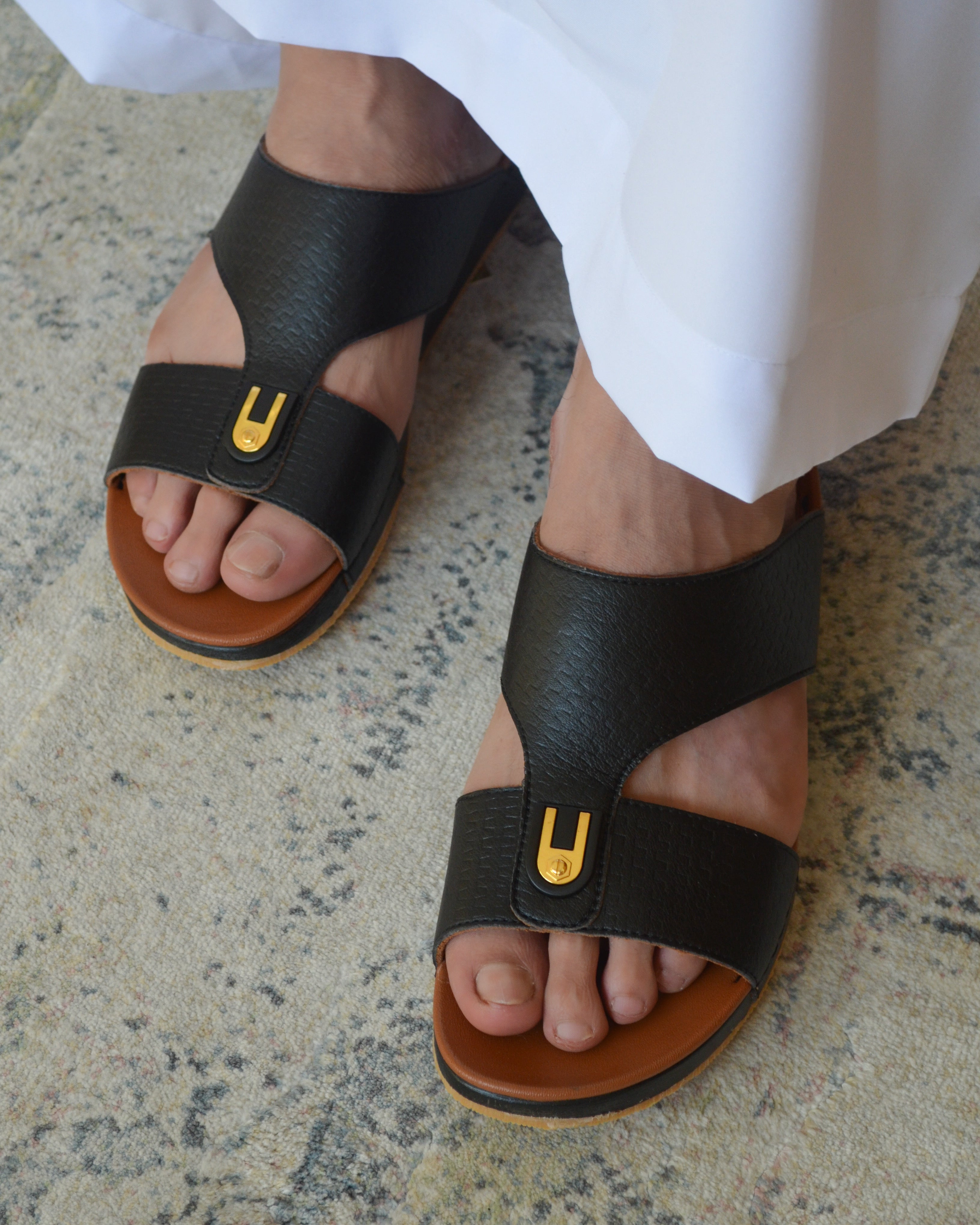 Al Baaz 1301 Sandal Black