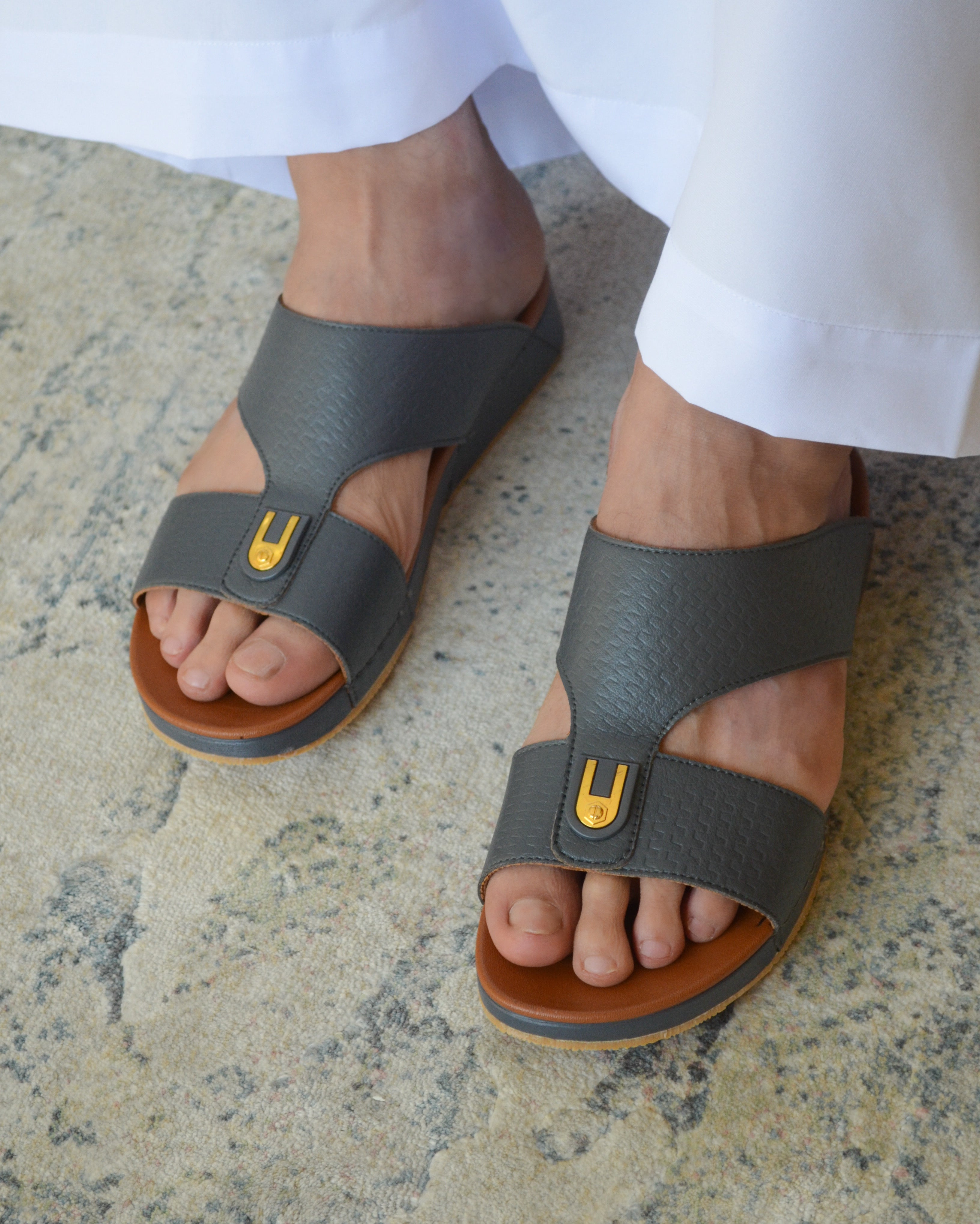 Al Baaz 1301 Sandal Gray